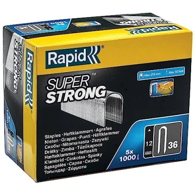 Image of Rapid High Performance No.36 Cable Staples, Leg Length: 12 mm