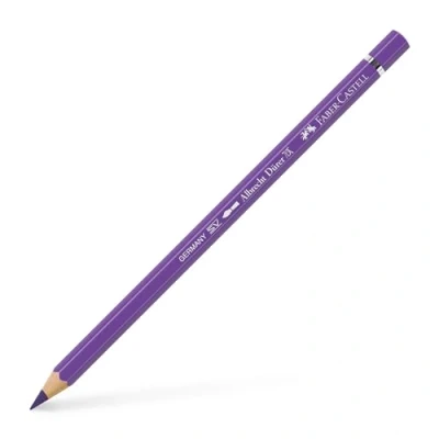 Image of Faber Castell Art &amp; Graphic Albrecht Dürer Watercolour Pencil, (138), Violet, For Art, Craft, Drawing, Sketching, Home, School, University, Colouring