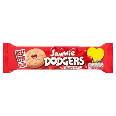 Image of 18 x 140g Shortcake Biscuits Raspberry Jammies Cookies Tea Snack Sweets