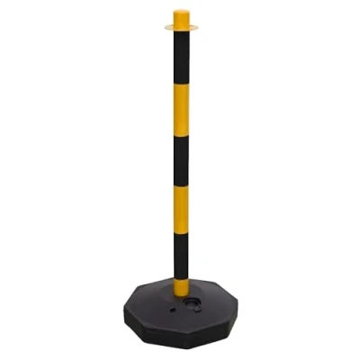 Image of Sealey Black/Yellow Post with Base