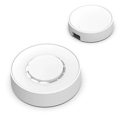 Image of Flic Twist Starter Pack: Wireless Smart Home Controller Control Lights, Music, Blinds &amp; Routines with Push, Twist, Double Automation, Fully Configurable, Includes Hub Mini