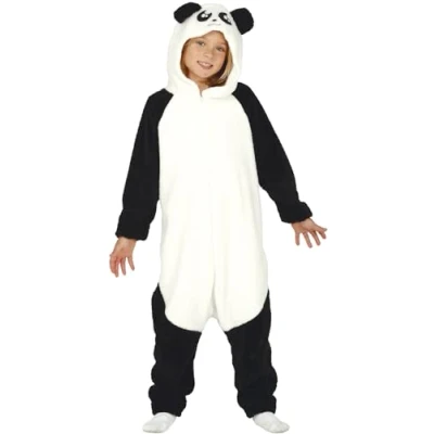 Image of FIESTAS GUIRCA Bicolor Panda Child Costume
