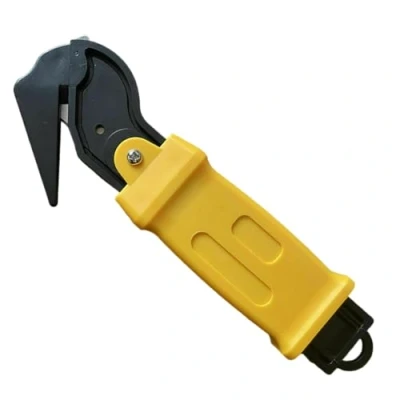 Image of Moving Edge Safety Knife Box Opener Tape Cutter Shrink Wrap Knives Hook Film/Tape/Strapping (5, Yellow)
