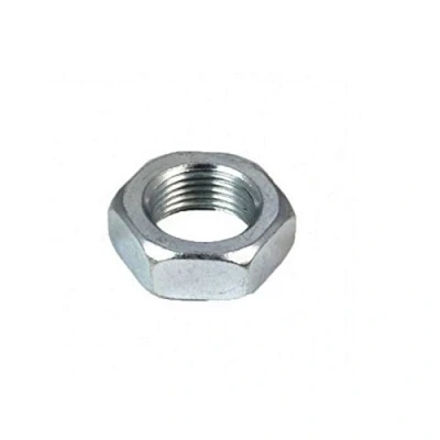 Image of M20 Half Nut Bright Zinc Plated (BZP) DIN439 Pack Size : 8