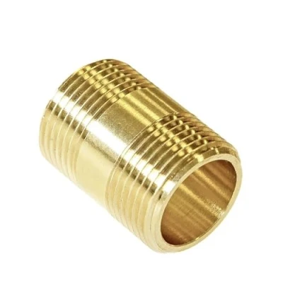 Image of 1&quot; Brass Barrel Nipple