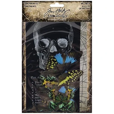 Image of Tim Holtz 2021 Halloween Idea Ology, Transparencies, 94167