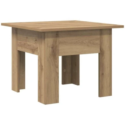 Image of vidaXL Coffee Table Artisan oak 55 x 42 cm