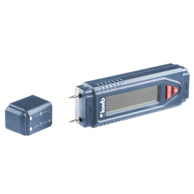 Image of kwb Moisture Meter, Perfect as Wood Meter or Measuring Device for Masonry, incl. 9 V Block Battery