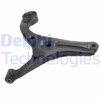 Image of 545010J000 Suspension Arm DELPHI TC2188 without ball joint Trailing Sheet Steel KIA: RIO 2