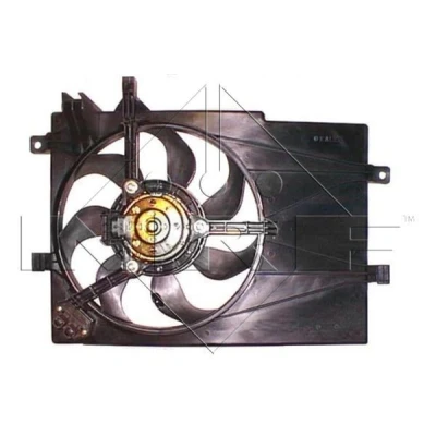 Image of 46826688, 46826690, 46848916 Cooling fan NRF 47238 340mm 12V 300W with radiator shroud