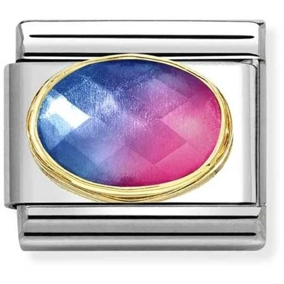 Image of Nomination Light Blue Red Charm