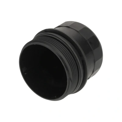 Image of 31321084, 31321084SK1, 32140027 Cover, oil filter housing FEBI BILSTEIN 196554 98mm with seal ring VOLVO: XC60 I, V60 I
