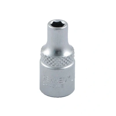 Image of Kennedy 4mm Single Hex Socket 1/4&quot; Square Drive
