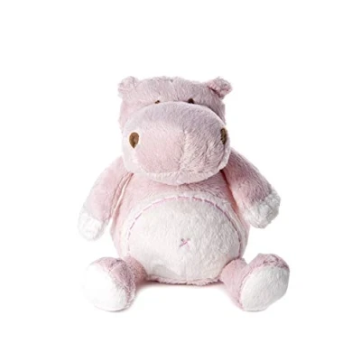 Image of Mousehouse Gifts Plush Hippo Soft Toy, Cuddly Teddy Bear for Baby Girls
