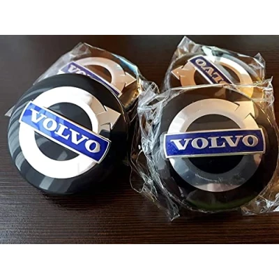 Image of FYOBOT 4pcs 64MM Car Wheel Center Caps for Volvo C30,C70,S40,V50,S60,V60,V70,S80,XC90 Stylish Badge Emblem Decal Sticker Auto Exterior Accessories