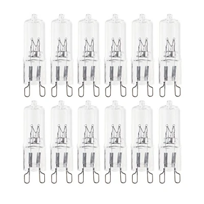 Image of 12 x Eco Halogen G9 Capsule Light Bulb 230 V Warm White LM 360 Beam Angle/Dimmable, 25.00 wattsW 230.00 voltsV