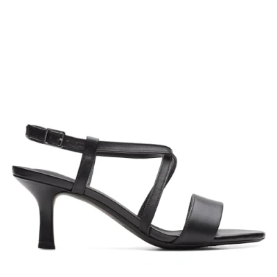 Image of Clarks Amali Buckle Womens Heeled Sandals 4 UK Black