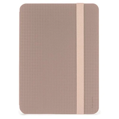 Image of Targus Click In Apple iPad Air and Pro (10.5 inch) Protective Tablet Cover Case with Hands Free Kickstand, Military Grade Drop Safe Protection, Water resistant, Easy Grip, Rose Gold (THZ67408GL)
