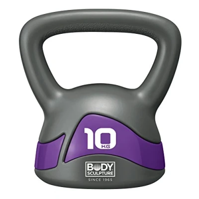 Image of Body Sculpture BSCK12 carta Football KETTLEBELLS 12.0 KG, Grey/Orange, One Size