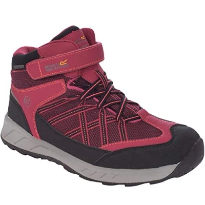 Image of Regatta Kids Samaris V Waterproof Walking Boots Neon Pink 12K UK