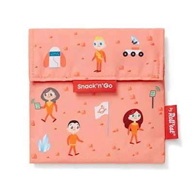 Image of Roll&#039;eat ® Reusable Snack Bag Kids Snacks Container Eco Friendly Food for Storage Space Color Holder Snack&#039;n&#039;Go