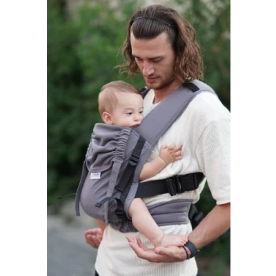 Image of Mamaruga Zensling Organic Baby Carrier Grey