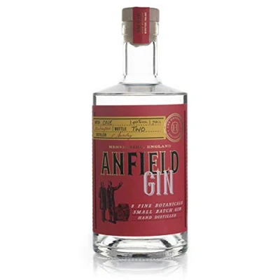 Image of Anfield Gin 70cl The Handmade Company Premium Craft with orange, elderflower and liquorice 40% ABV