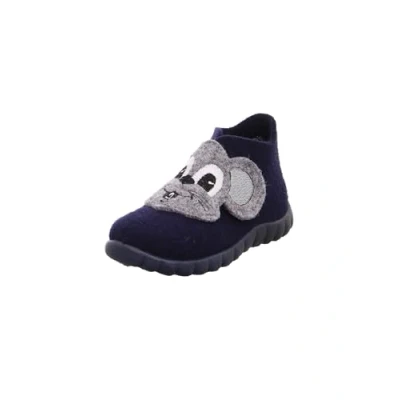 Image of Superfit Happy, Boy&#039;s Hi Top Slippers, Blue (Ocean Kombi 81), 4 Child UK (19 EU)