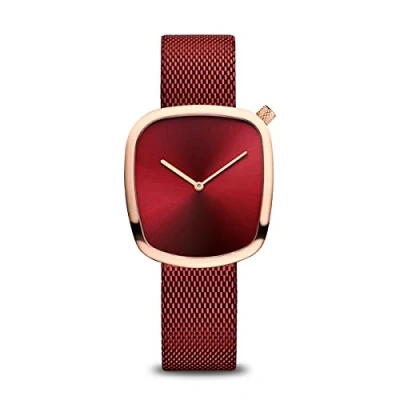 Image of BERING Women Analog Quartz Classic Collection Watch with stainless steel Strap and Sapphire Crystal 18034 363