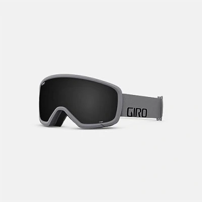 Image of Giro Youth Stomp Ski/Snow Goggles Grey Wordmark Ultra Black Lens