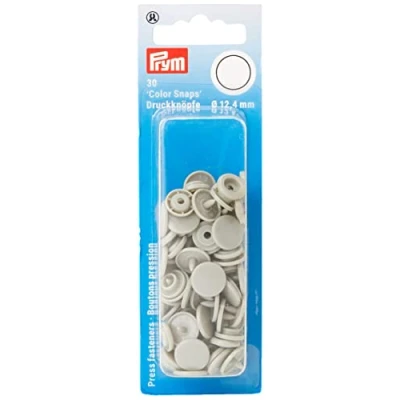 Image of Prym Press Fasteners, Grey, One