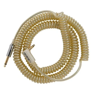 Image of Vox VCC090SL 9m Vintage Coiled Cable with Mesh Carry Bag Silver