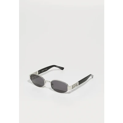 Image of Dsquared2 Man D2 0155/S 010/IR Sunglasses Metal Palladium Grey Round Normal