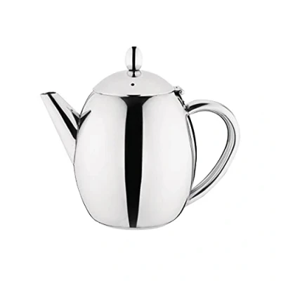 Image of Olympia Richmond Teapot Stainless Steel 32Oz Infuser for Better Experience