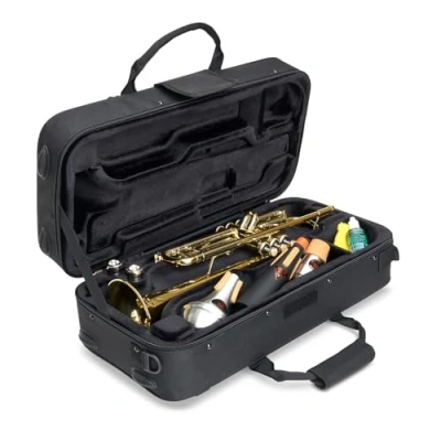 Image of Protec Max Standard Case for Trumpet Black
