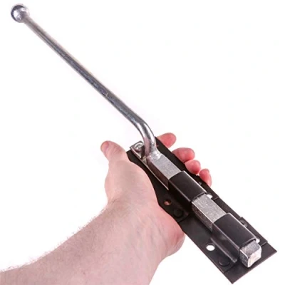 Image of Monkey Tail 450mm Drop Bolt, Heavy Duty Handle Bar Gate/Staple/Garage Latch