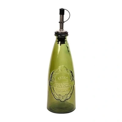 Image of Dexam Sintra Recycled Glass Oil Drizzler Green