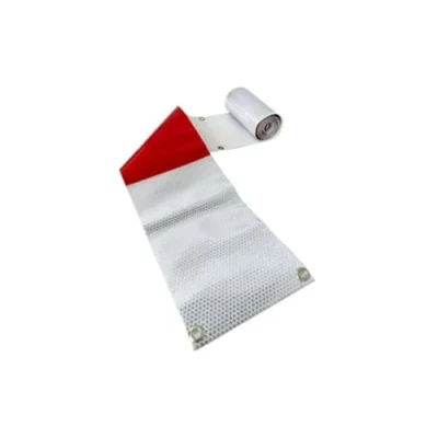 Image of Way4Now Reflective Red/White Strip For Security Fencing 3.5 m