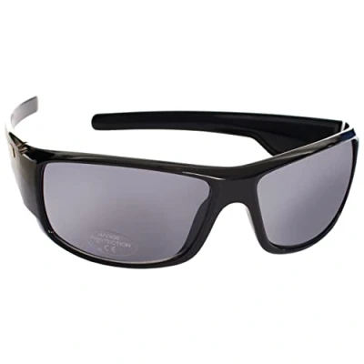 Image of Trespass Anti Virus, Black, Sunglasses with UV Protection &amp; Cloth Bag / Category 2 Lenses, Black