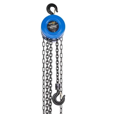 Image of KATSU Tools 1 Ton Chain Block Hoist 3m Lift Height Garage Car Engine Heavy Load Lifting Tool 181740
