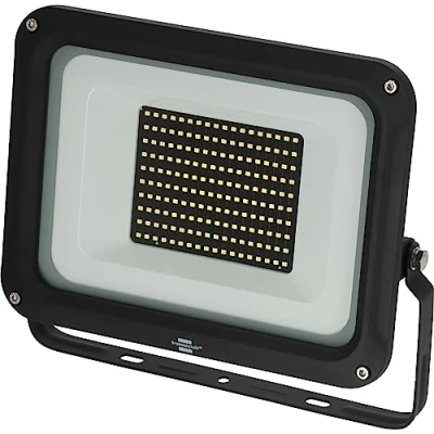 Image of Brennenstuhl LED Spotlight JARO 14060 / Light 100W for Outdoor use (LED Floodlight Wall mounting, 11500lm, Made of Aluminium, IP65)