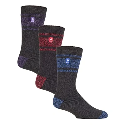 Image of HEAT HOLDERS 3 Pair Pack Multipack Mens Insulated Thermal Socks for Winter