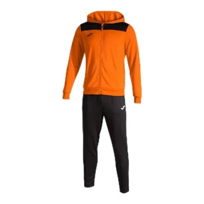Image of Joma Men&#039;s Phoenix II Tracksuit, Orange Black, M