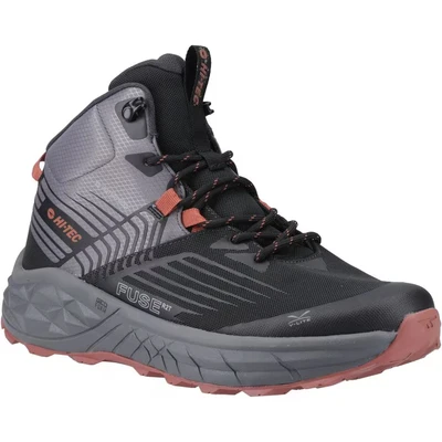 Image of Hi Tec Men&#039;s Fuse Trail Mid, Phantom Castlerock Baked Clay, 8 UK