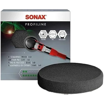 Image of SONAX 493241 544 Super Soft Polishing Sponge, Grey, 16 cm