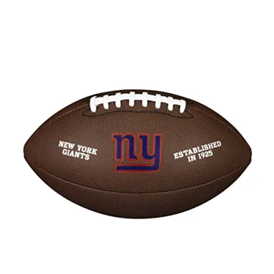 Image of Wilson American Football NFL TEAM LOGO, Official Size, Blended Leather