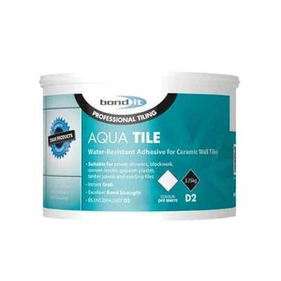 Image of Bond It Aqua Tile D2 Waterproof Ready Mix Wall Adhesive (15)