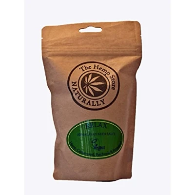 Image of Himalayan Hemp Bath Salts Relax (Hemp,Cedarwood,Patchouli &amp; Bergamot) 500g