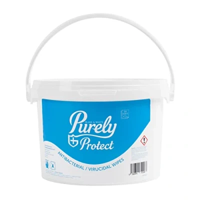 Image of Blake &amp; White PP5015 Purely Protect Antibacterial Virucidal Wipes Tub x 250