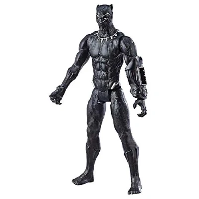 Image of Marvel Avengers Infinity War Titan Hero Series Black Panther 30 cm Scale Superhero Action Figure Toy with Power FX Port